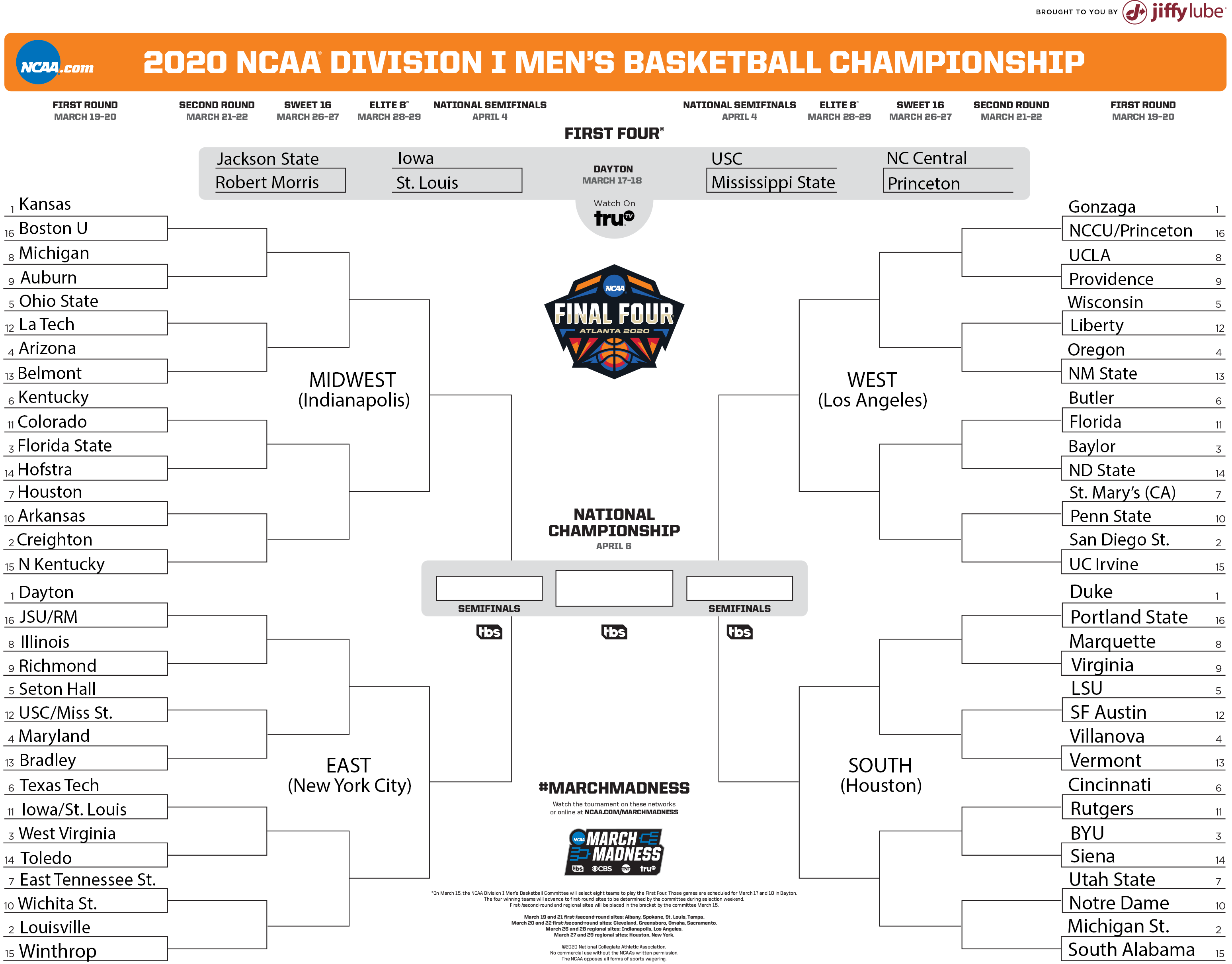 March Madness 2020 Jordan Raddick