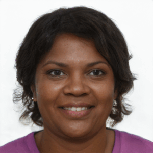 Headshot of Lamar Jackson with the media.io AI gender swap filter applied