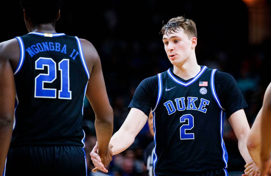 Duke basketball player Cooper Flagg